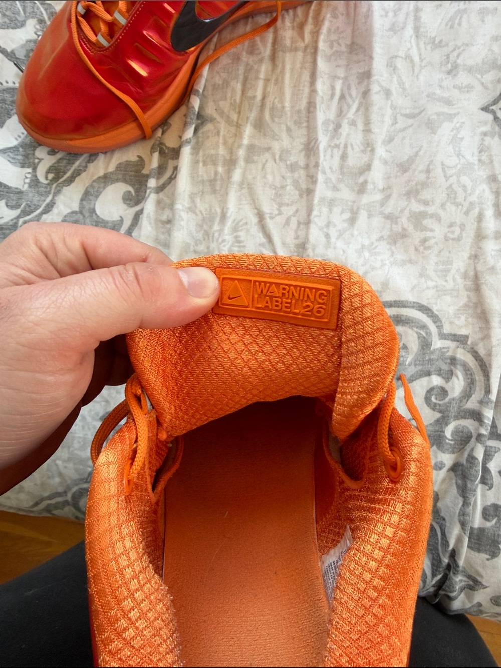 Nike Book 2 “Warning Label” Size 12 - Picture 5 of 7
